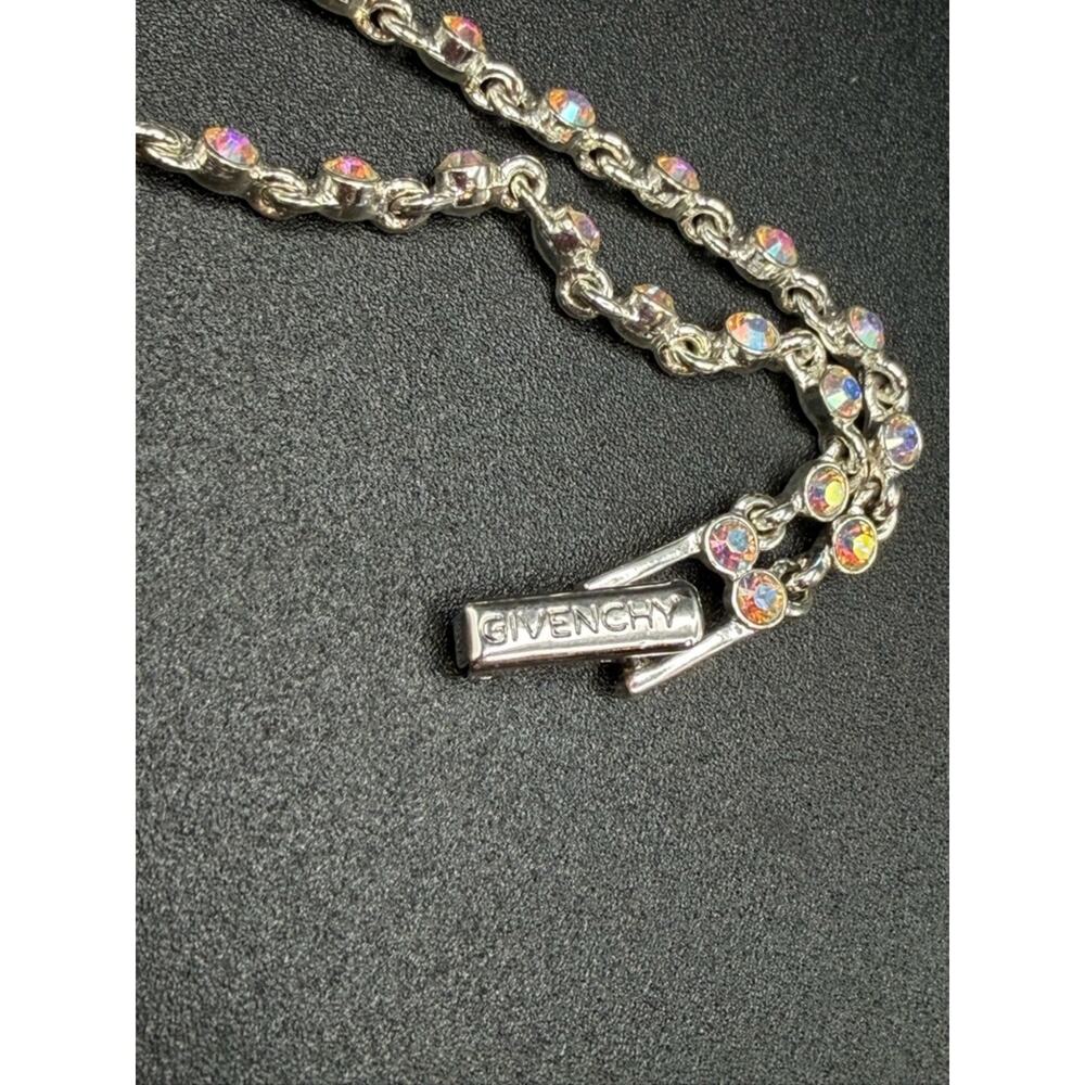 Givenchy flex Tennis Bracelet Crystal rhinestone #E444 - Picture 9 of 13